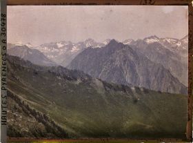 Image représentant France, Le Monné (de Cauterets) au lever du soleil