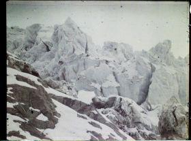 Image représentant France Les Alpes, Glacier des Bossons : Séracs du Glacier Supérieur des Bossons