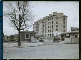 Image représentant La porte Pouchet, construction de nouveaux logements HBM (habitation à bon marché)