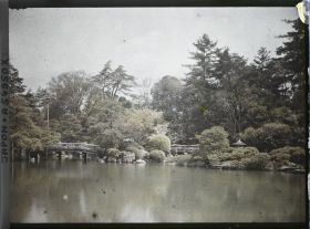 Image représentant Le palais impérial (Gosho) : le jardin Oikeniwa