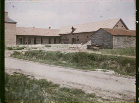Image représentant France, Givenchy, Grande ferme reconstruite