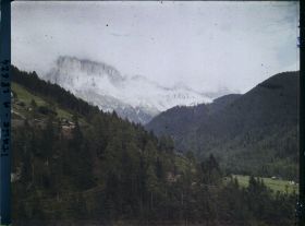 Image représentant Le massif du Catinaccio (Rosengarten) depuis Lavinia Bianca (Weiblahnbad)