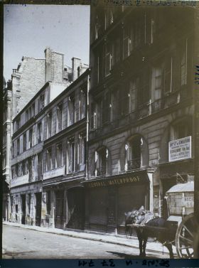 Image représentant Maisons expropriées rue Taitbout, pour le percement du boulevard Haussmann