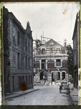 Image représentant France, Arras, Reconstructions rue des murs-St-Vaast