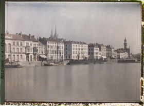 Image représentant Belgique, Ostende, Le Quai du  "Vindictive"