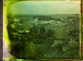 Image représentant France, St Mihiel, Le Quartier de la gare vue des Sept Roches