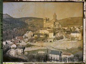 Image représentant France, St Nectaire, Le Village et l'Eglise