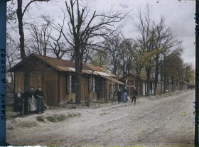 Image représentant France, Bourgogne, Nouvelle rue en Bois