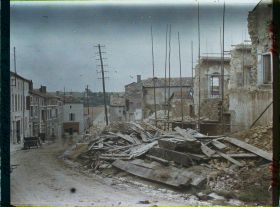 Image représentant France, Thiaucourt, Ruines rue Carnot
