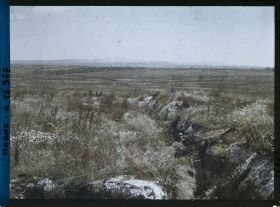 Image représentant France, Tranchée entre Nogent l'Abbesse et Mauroy