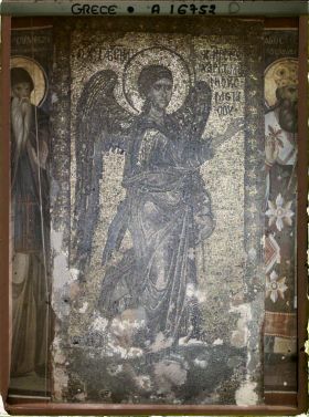 Image représentant Mont Athos, Vatopédi, Mosaïque de l'Annonciation