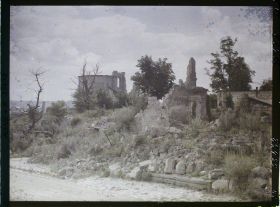 Image représentant France, Folembray, Les ruines de l'Eglise