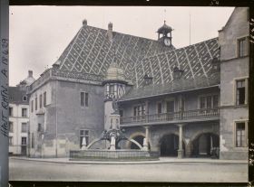 Image représentant France, Colmar, La Douane et la fontaine Schwendi