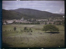 Image représentant Vue générale de Lauw prise de la route de Moranviller