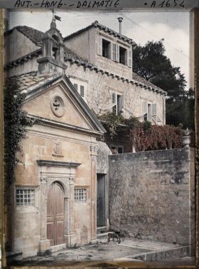 Image représentant Route de Raguse à l'Ombla, une chapelle
