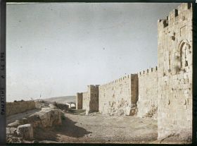 Image représentant Une partie des remparts de la ville