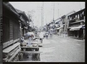 Image représentant Rue du quartier Akasaka (?)