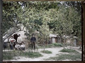 Image représentant France, Conchy les Pots, Gourbis d'artilleurs du 36e à Conchy-les-Pots