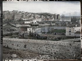 Image représentant Espagne, Avila, Le Panorama d'Avila vu d'un peu plus bas, toujours s/ la rive gauche du Rio Adaja