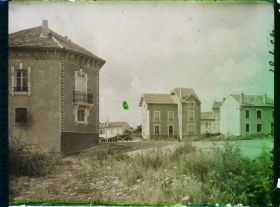 Image représentant France, Nomény, Reconstruction place de la Mairie