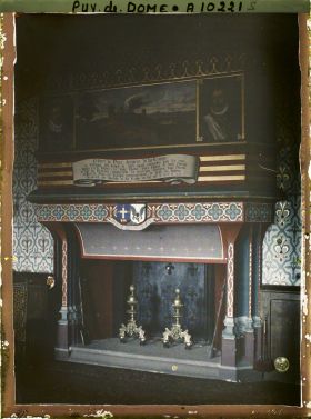 Image représentant France, La Grange Fort, La cheminée Renaissance