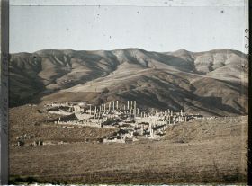 Image représentant Vue générale du quartier chrétien de la cité antique Cuicul