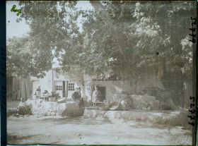 Image représentant Marchands sur la place du village