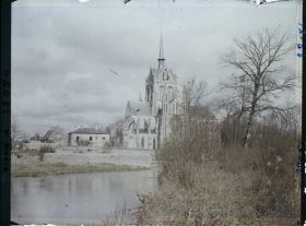 Image représentant France, Braine, Vue vers l'Eglise
