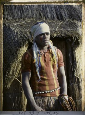 Image représentant L'Exposition Coloniale Internationale de 1931, un homme kanak