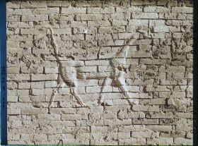 Image représentant Porte d'Ishtar : le dragon symbole de Mardouk le dieu de la ville