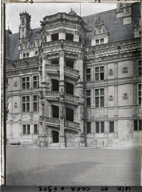 Image représentant L'escalier monumental du château