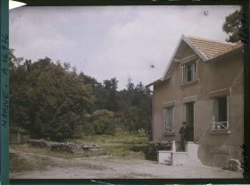 Image représentant France, La Harazée Marne (60 h), Type de maison reconstruite (ancn emplacement du Château)