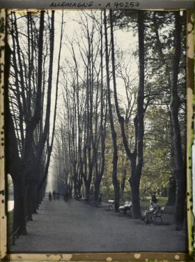 Image représentant Prusse, Düsseldorf, Allée des jardins de la Golsteinstrasse