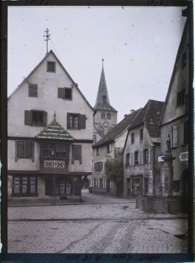 Image représentant France, Turkheim, Place du Corps de garde