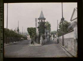 Image représentant Seine et Oise, Marly-le Roy, L'avenue de la gare