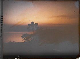 Image représentant Un coucher de soleil sur le grand Lac