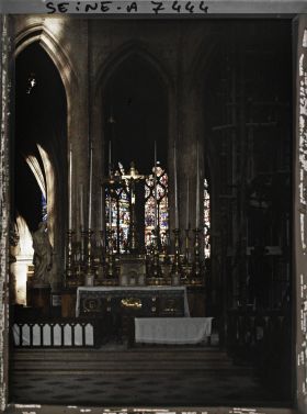 Image représentant Vue sur le chœur de l'église St-Gervais-St-Protais