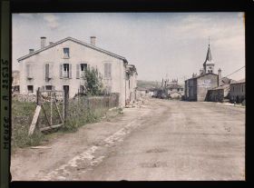 Image représentant France, Verdun, Nouvel aspect du faubourg Pavé
