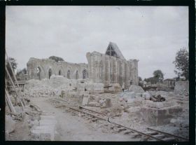 Image représentant France, Chauny, Ruines de l'Eglise de Chauny