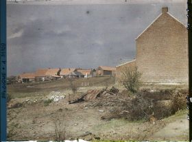 Image représentant Belgique, Wytschaete, Orage sur le Village