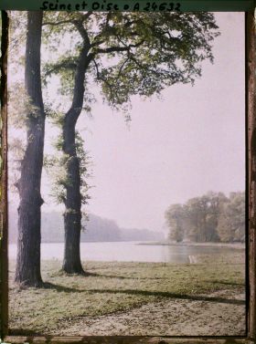 Image représentant France, Versailles, Parc de Versailles - Vue sur le Grand Canal