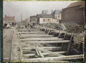 Image représentant Belgique, Ypres, Construction d'un Egout (L'yperlé)