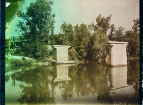 Image représentant France, Missy-s/Aisne, Reconstruction du Pont s/ l'Aisne