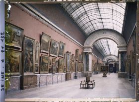 Image représentant La Grande Galerie du musée du Louvre