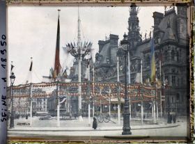 Image représentant La réception des maréchaux de France à l'hôtel de ville pour les fêtes de la Victoire des 13 et 14 juillet 1919