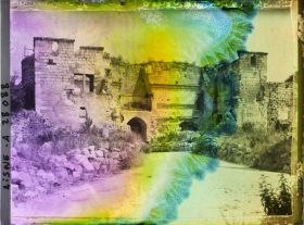 Image représentant France, Coucy-le-Château, La porte de Laon vue intérieure