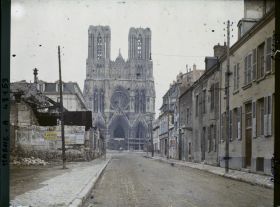 Image représentant France, Reims, Façade de la Cathédrale
