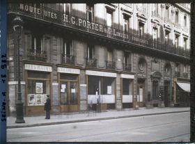 Image représentant Le Sous-secrétariat d'Etat à la démobilisation rue du Quatre-Septembre (à l'angle de la rue Menars)