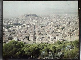 Image représentant Panorama sur la ville vers l'Acropole, depuis le Mont Lycabette