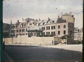 Image représentant Belgique, Namur, Reconstructions rue de la Monnaie